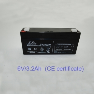 PIN ACID BATTERY (6V/3.2AH) PIN ACID BATTERY (6V/3.2AH)
